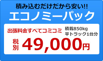 エコノミーパック 税別49,000円～