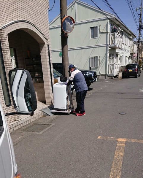 行田市のアパート「洗濯機と冷蔵庫」の不用品の対応
