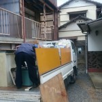 上里町｜空き家状態の古民家で遺品整理と不用品回収（4名・3時間・トラック2台）