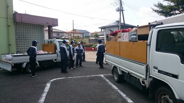 群馬県大泉町　２LDKマンションでの作業事例