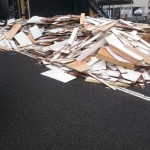 埼玉県入間市東町での木くず片付け作業事例
