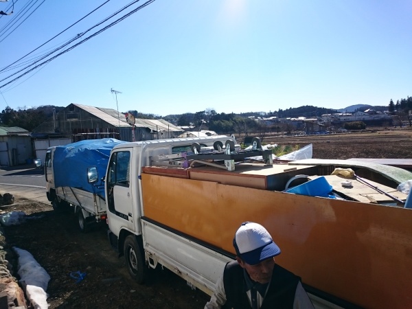 埼玉県ときがわ町での家財・家電の片付け作業事例