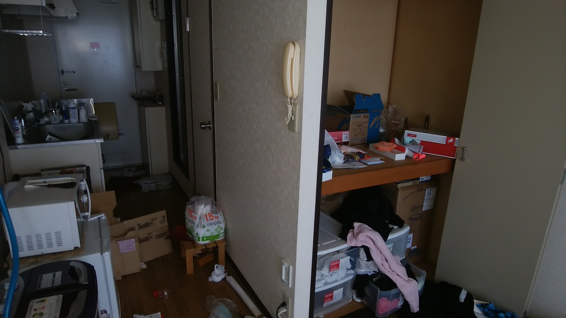 1Rで細かい不用品