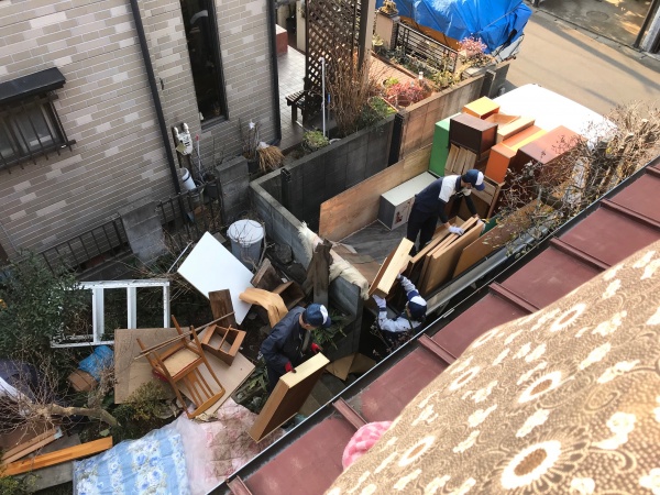 鴻巣市の一軒家で「売却前の片づけ」残置物撤去作業