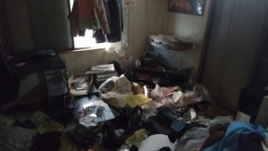 行田市で遺品整理作業前の様子