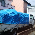 お見積から急遽不用品回収に「２ｔトラック1.5台分回収」