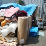 一カ所にある不用品の回収