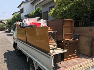 解体前の片付け「一軒家6DK」