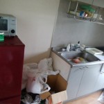 アパートの不用品回収前