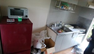 アパートの不用品回収前