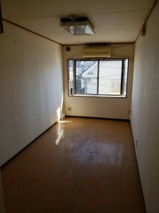回収後のお部屋