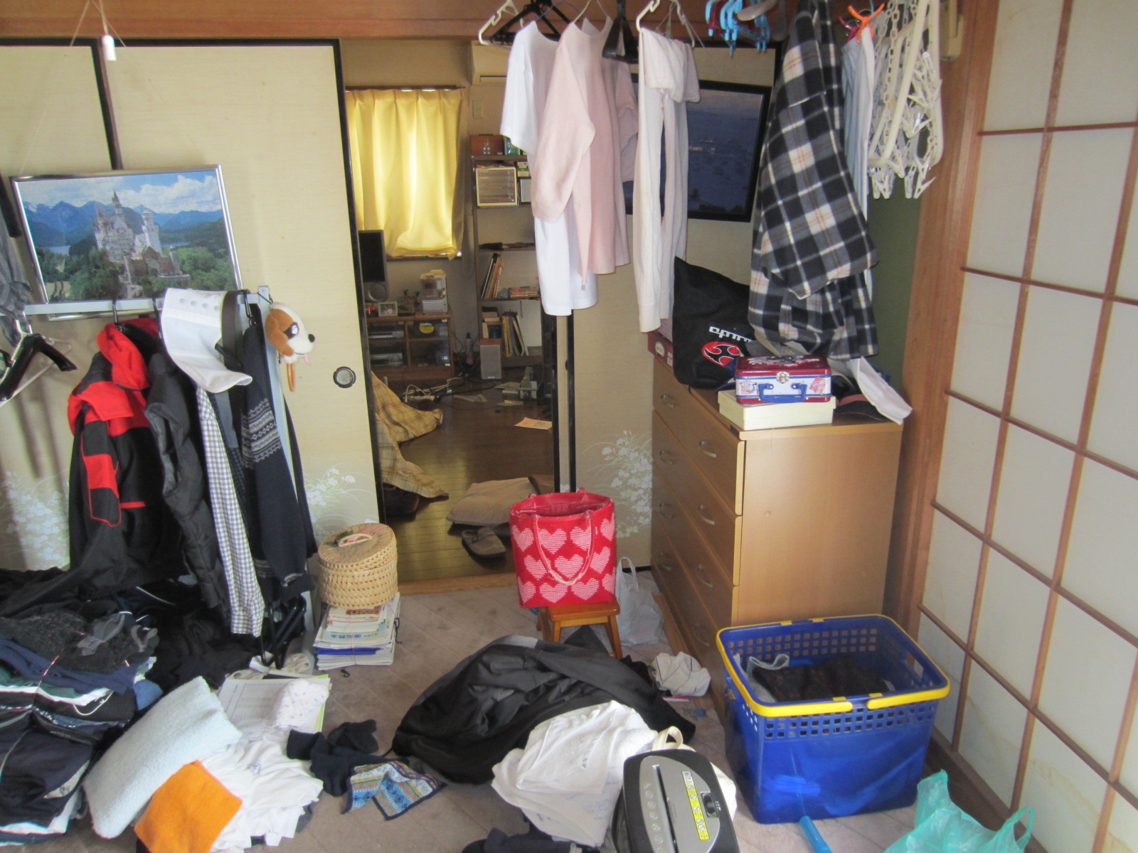 飯能市で不用品回収前のお部屋