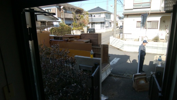 売却前の片付け「一軒家」