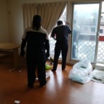 さいたま市中央区での特殊清掃作業終了のようす