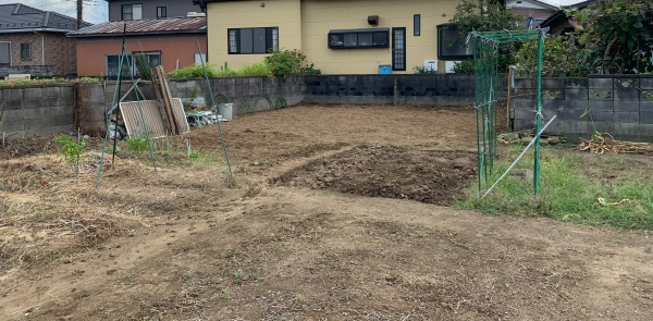 借地の草刈り「畑の手入れ」