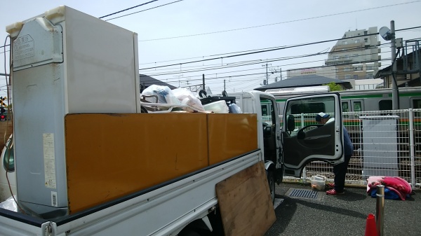 東松山市駅前の引越し後片付け｜2t×1台・2時間対応