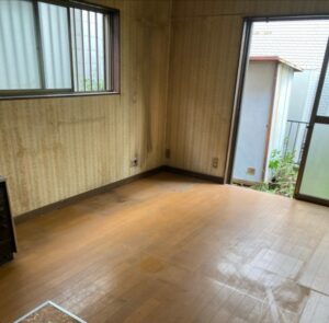 台所の片付け(回収後)