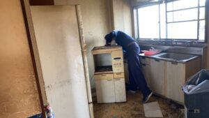 アパートゴミ屋敷片付け 大型粗大ゴミ