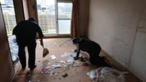 ゴミ屋敷片付け後