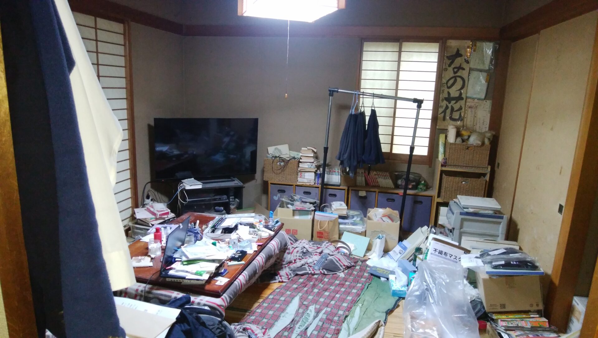 蕨市の一軒家で遺品整理