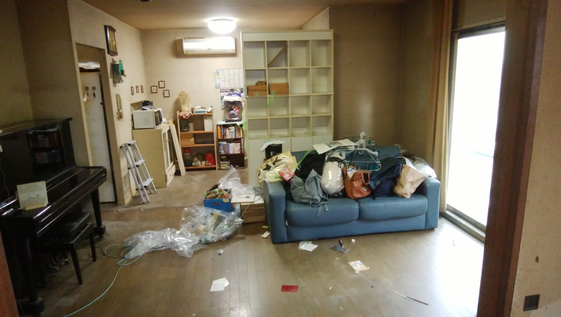 和光市でリフォーム前の片付け