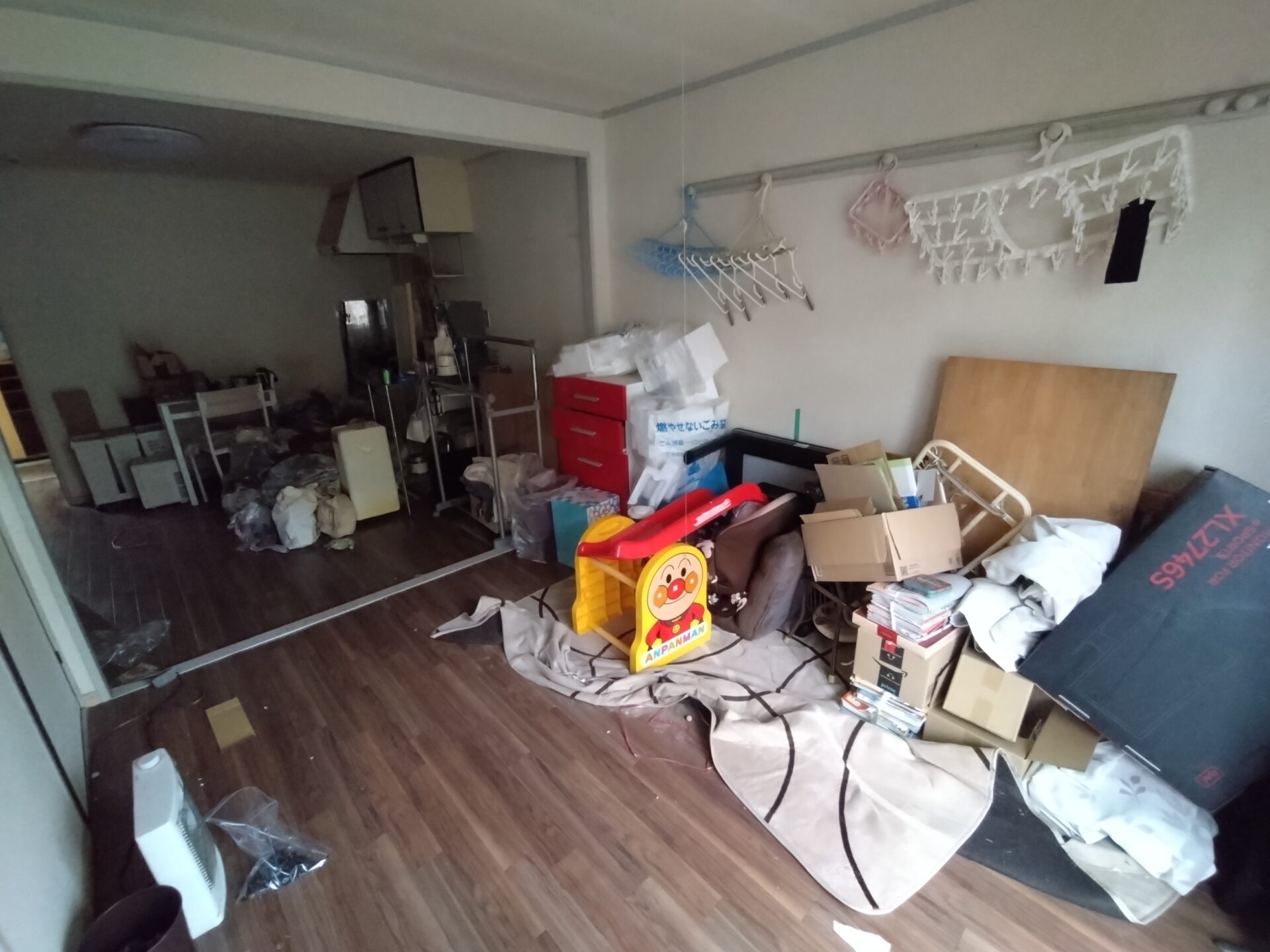 宮代町｜アパートの遺品整理と家財片付け