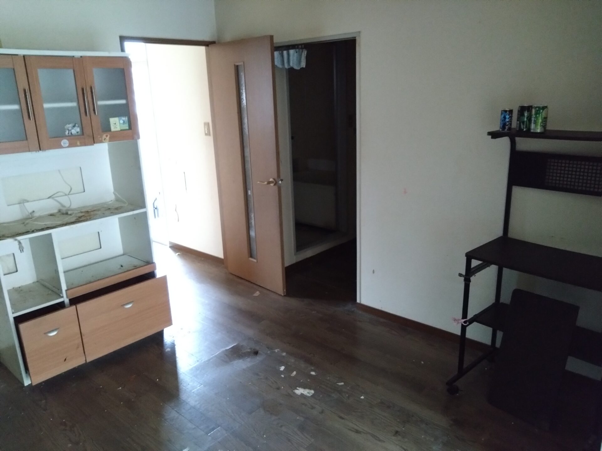 粗大ごみの回収前