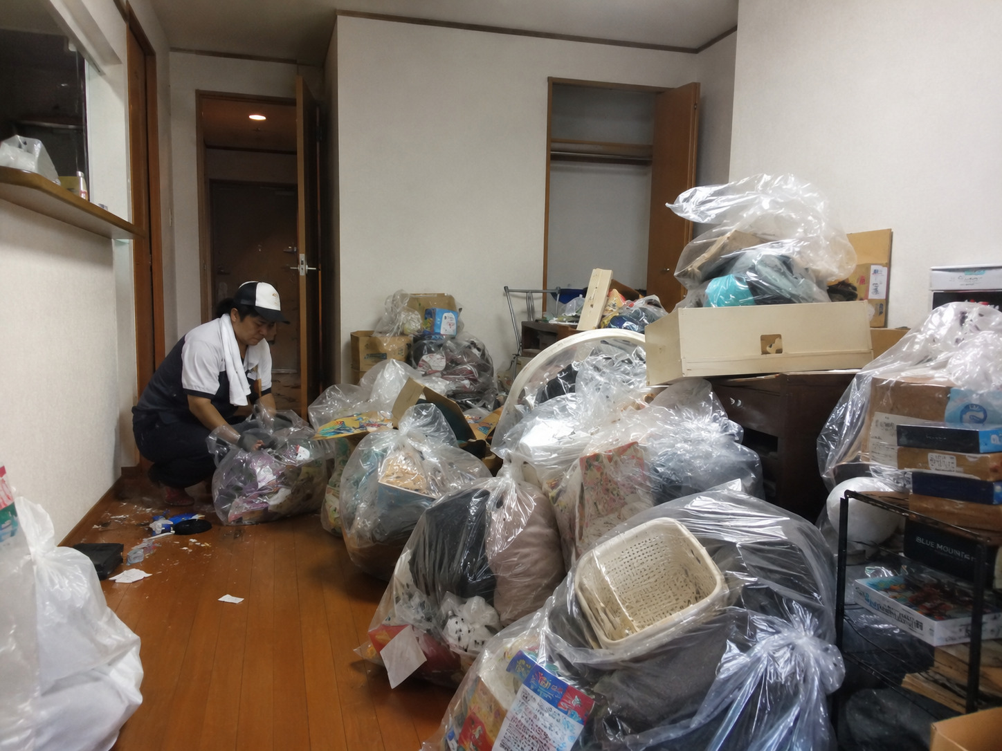 片付け前