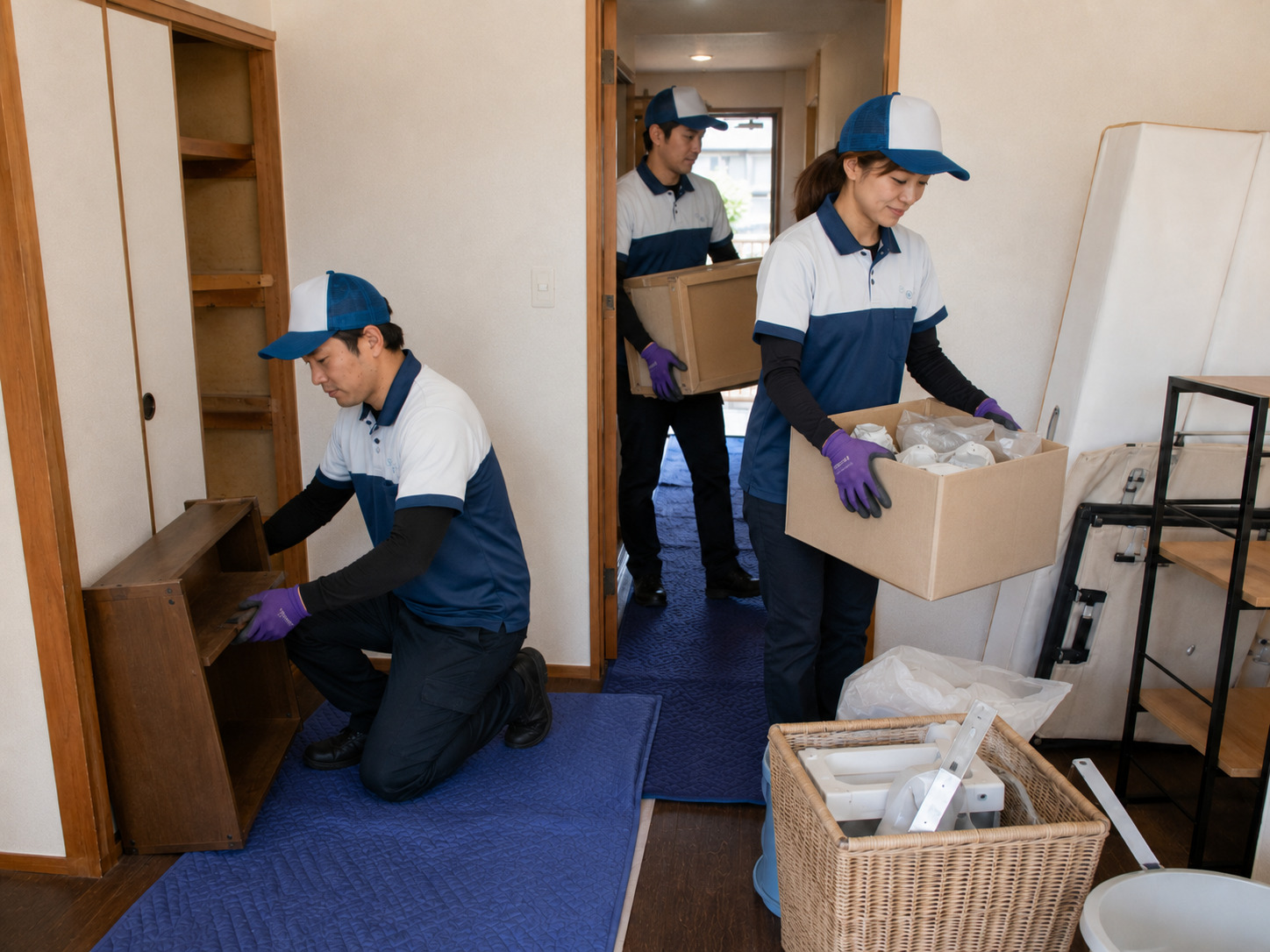 片付け前
