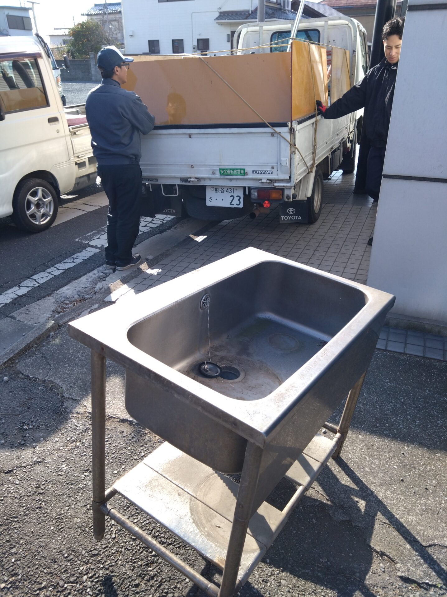 らくらくパック850とシンク回収