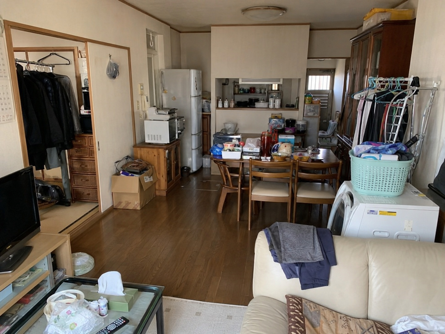 お部屋片付け前