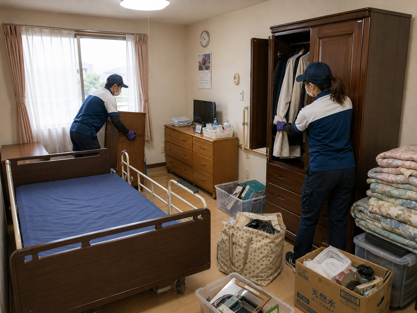 介護施設入居前の片付け