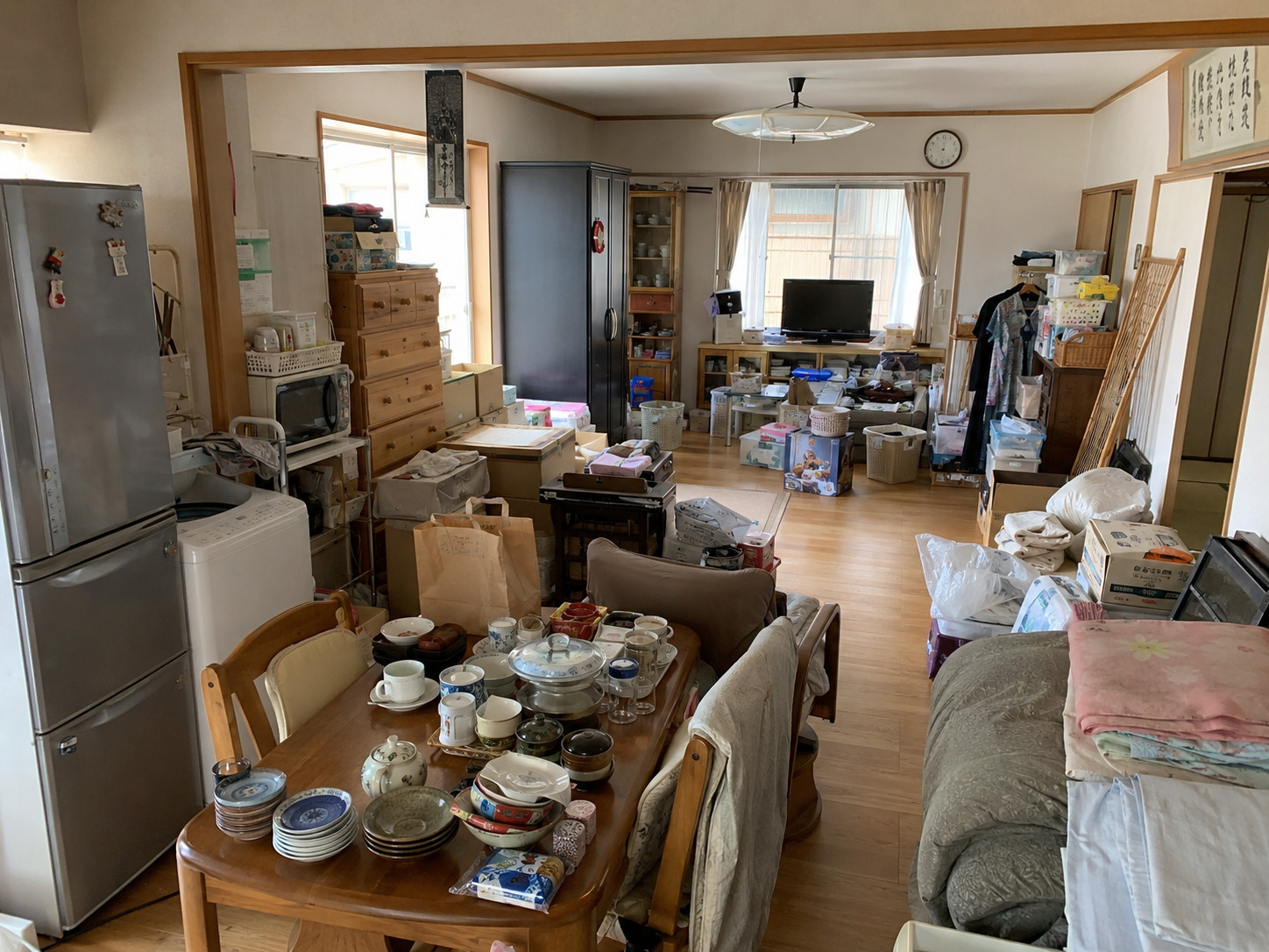 戸建片付け前