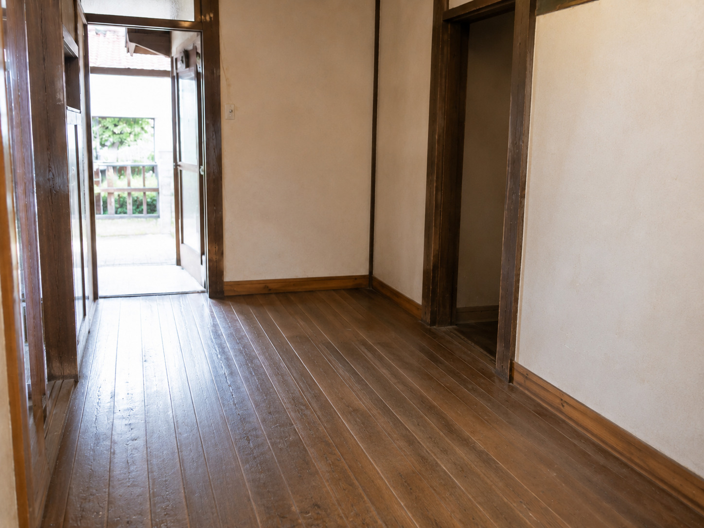 片付け後の部屋