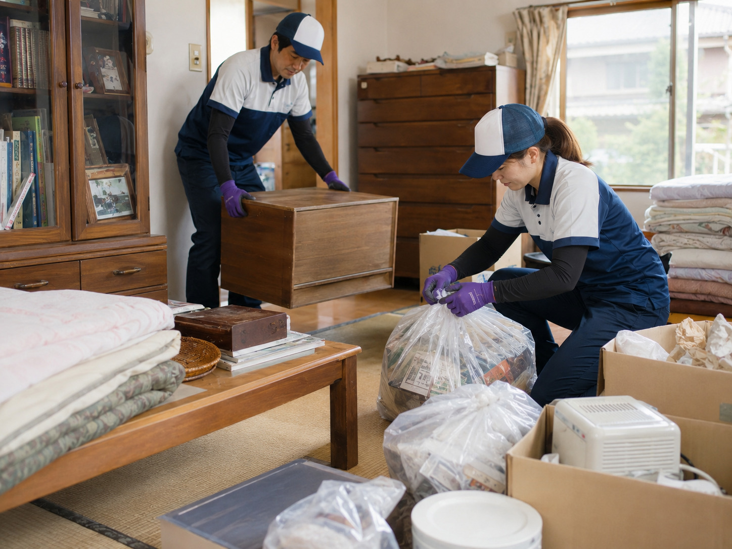 空き家戸建て片付け前