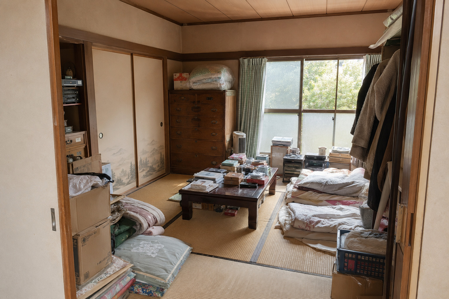 片付け前