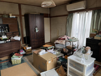 空き家の不用品回収