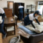 一軒屋片付け中