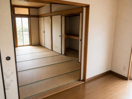 片付け後の部屋