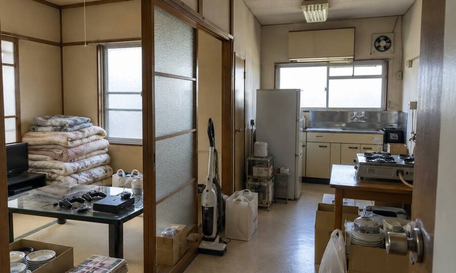 片付け前