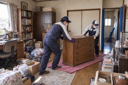 2階で不用品回収